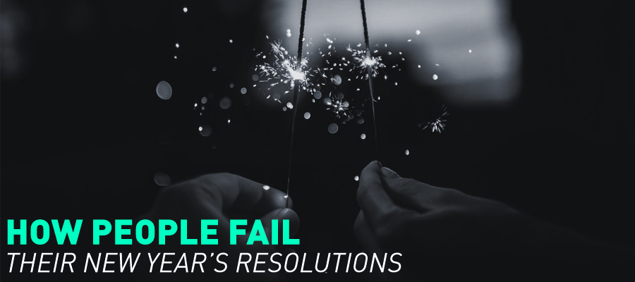 How people fail their New Year’s resolutions