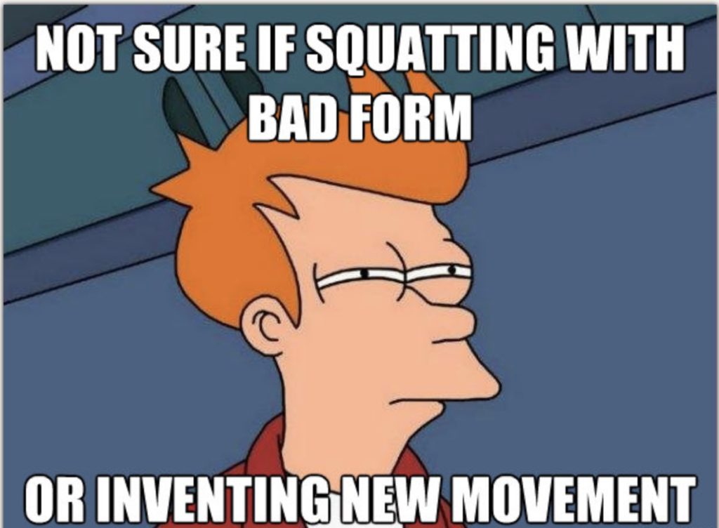 Squat Meme - Leangains